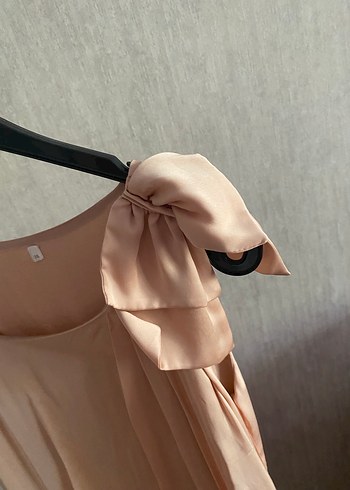 Pudra Pembe Midi Hamile Eteği - Görsel 2