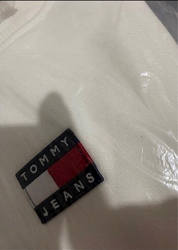 Tommy Jeans Beyaz  Sweatshirt - Görsel 2