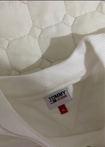 Tommy Jeans Beyaz  Sweatshirt - Görsel 3
