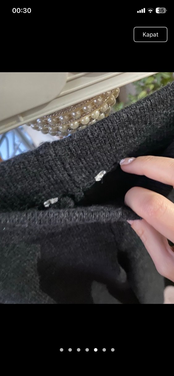 Siyah Rahat Kesim Uzun Pantolon - Görsel 3