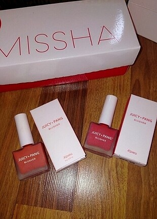Missha likit allık A'pieu RD01 KIRMIZI RENK