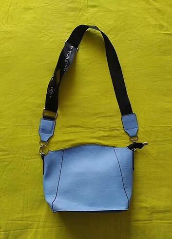 Diğer Balencia bayan mavi kol çantası 