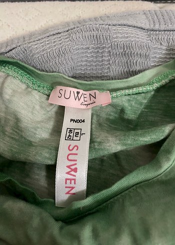 Yeşil Batik Desenli Takım - Görsel 3