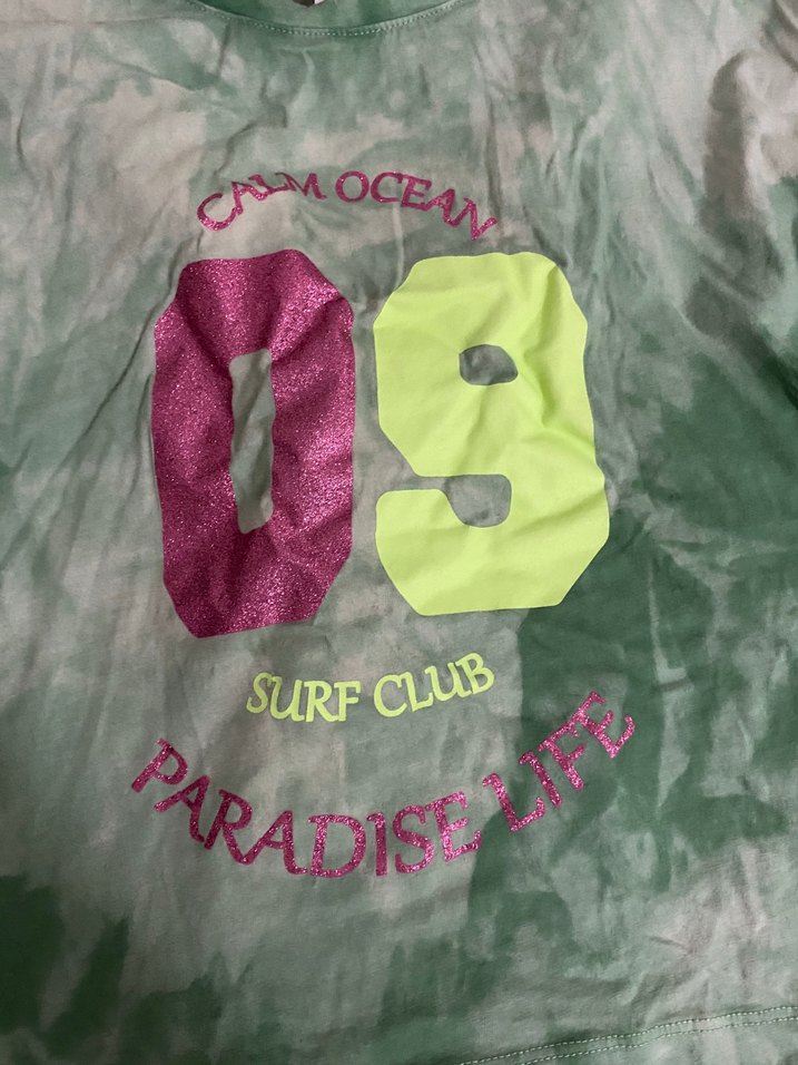 Yeşil Batik Desenli Takım - Görsel 2