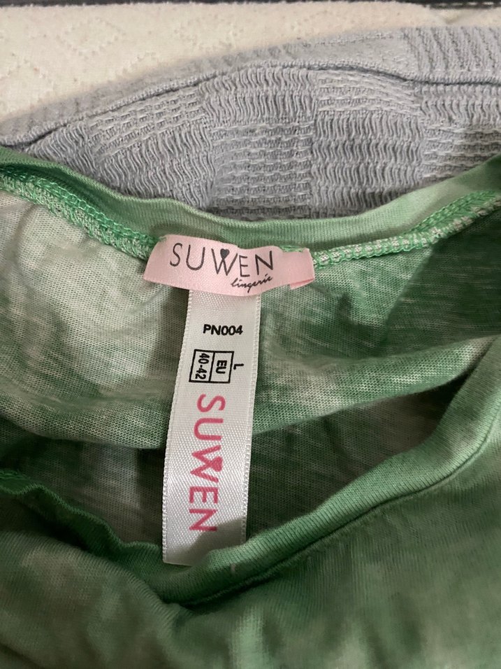 Yeşil Batik Desenli Takım - Görsel 3