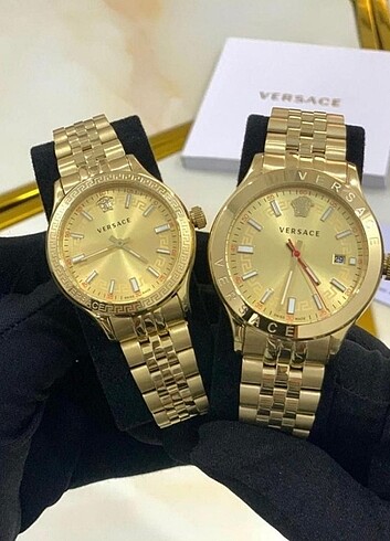 Versace Çift Kol Saati
