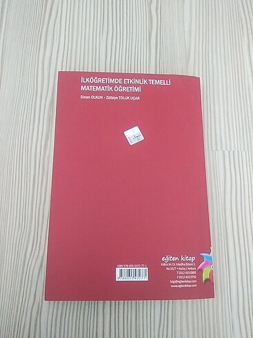  Beden Renk İlköğretimde Etkinlik Temelli Matematik Öğretimi