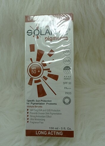 SOLANTE PİGMENTA 