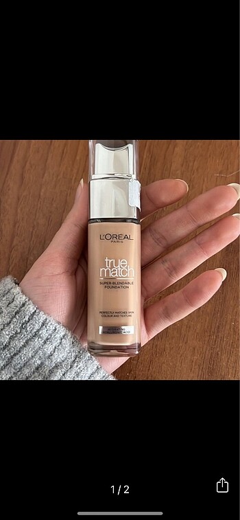 loreal true match fondöten