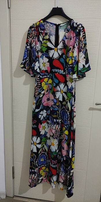 Batik Batik uzun elbise