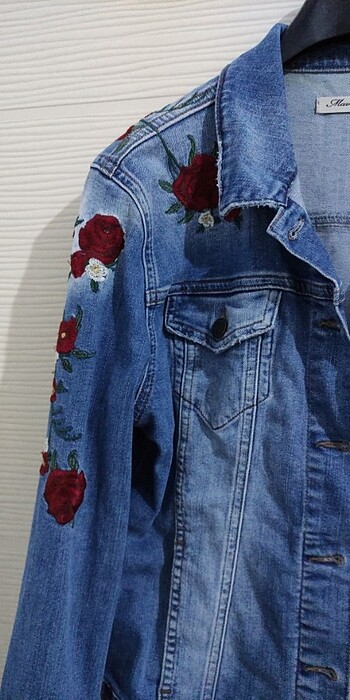 Mavi Jeans Mavi desenli kot ceket