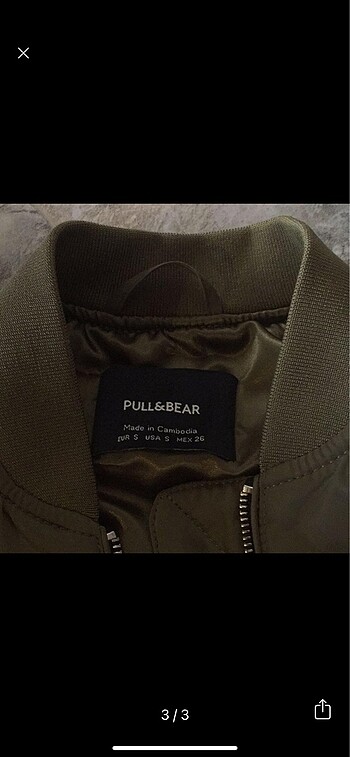 s Beden pull&bear ceket