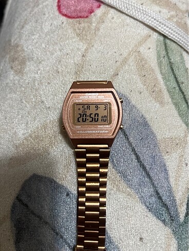  Beden camel Renk Orijinal Casio saat gold rose