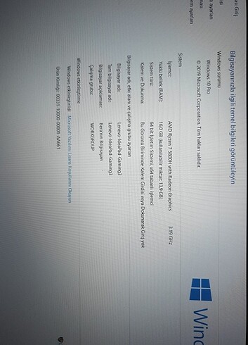 Beden Renk Lenovo İdea Pad Gaming 3