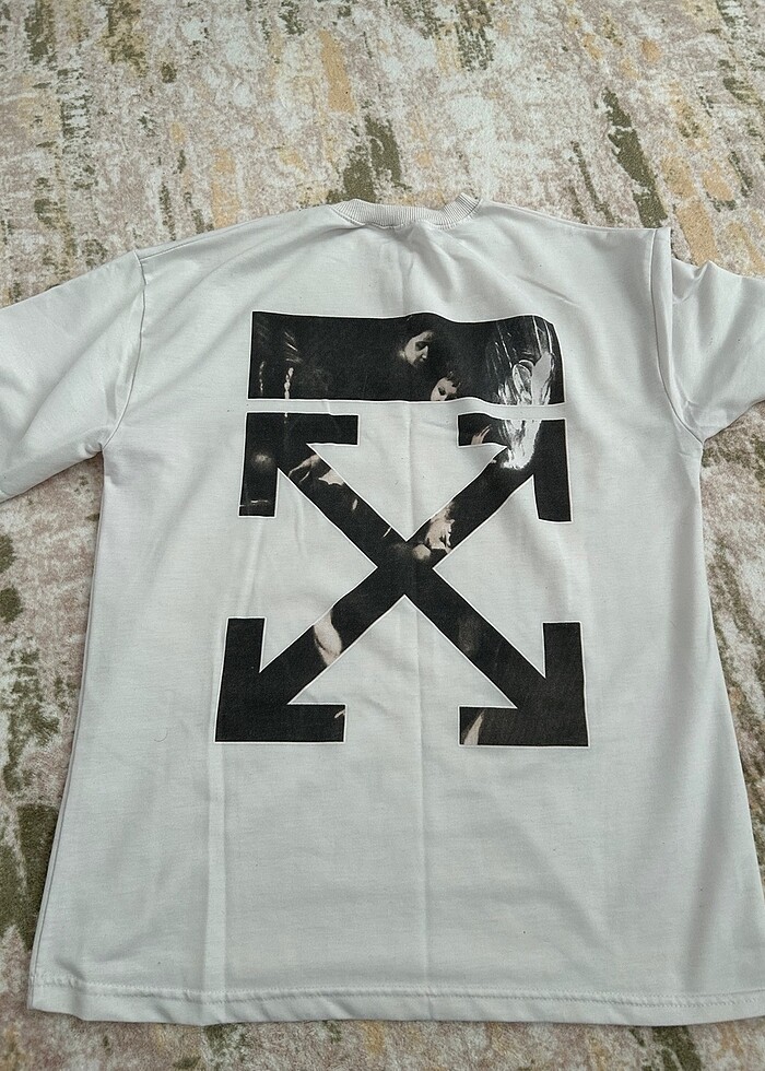 Off white tişört - Görsel 2