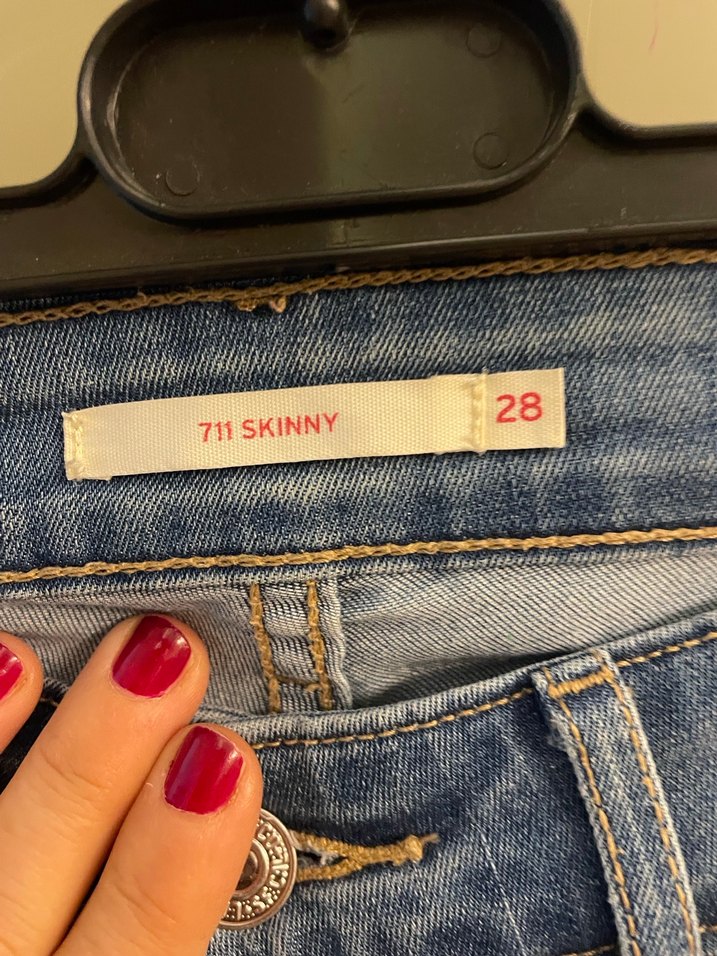 Levis Kadın Dar Kesim Normal Boy Jean - Görsel 3
