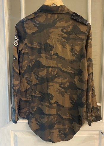 Kamüflaj Desenli Gömlek - Görsel 2