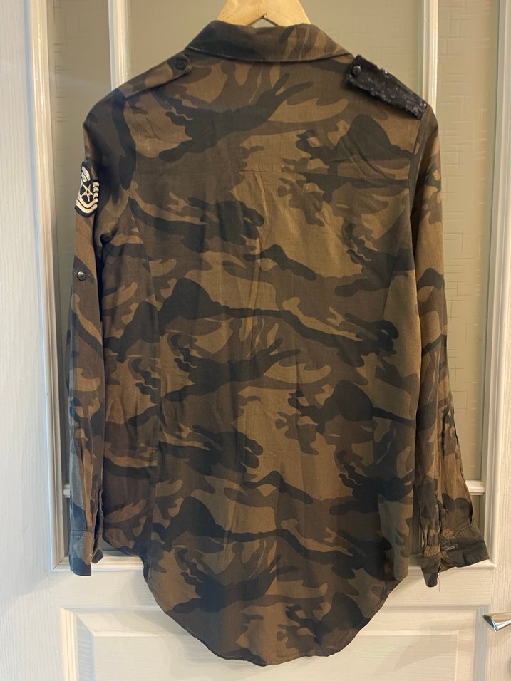 Kamüflaj Desenli Gömlek - Görsel 2