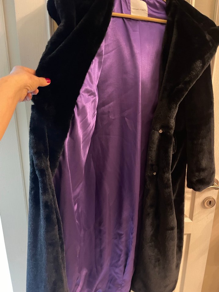 Yumuşak kumaş Kadın Kaban - Görsel 5