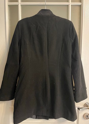 Dik Yakalı Kaşe Kaban - Görsel 2