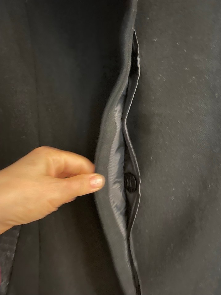 Dik Yakalı Kaşe Kaban - Görsel 3