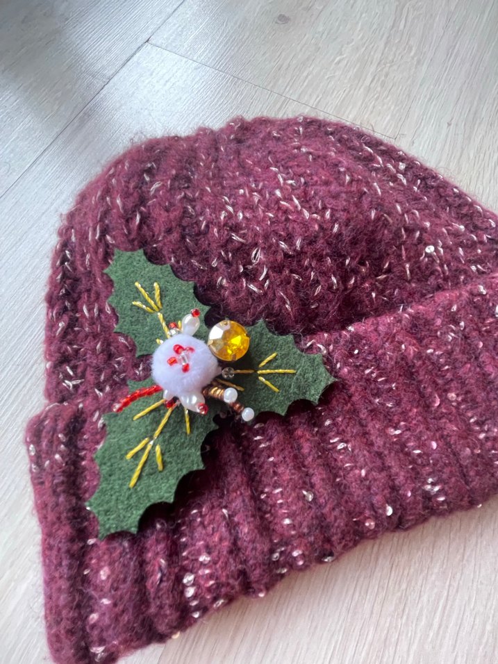 Kokina yaka iğnesi (Broş) - Görsel 2