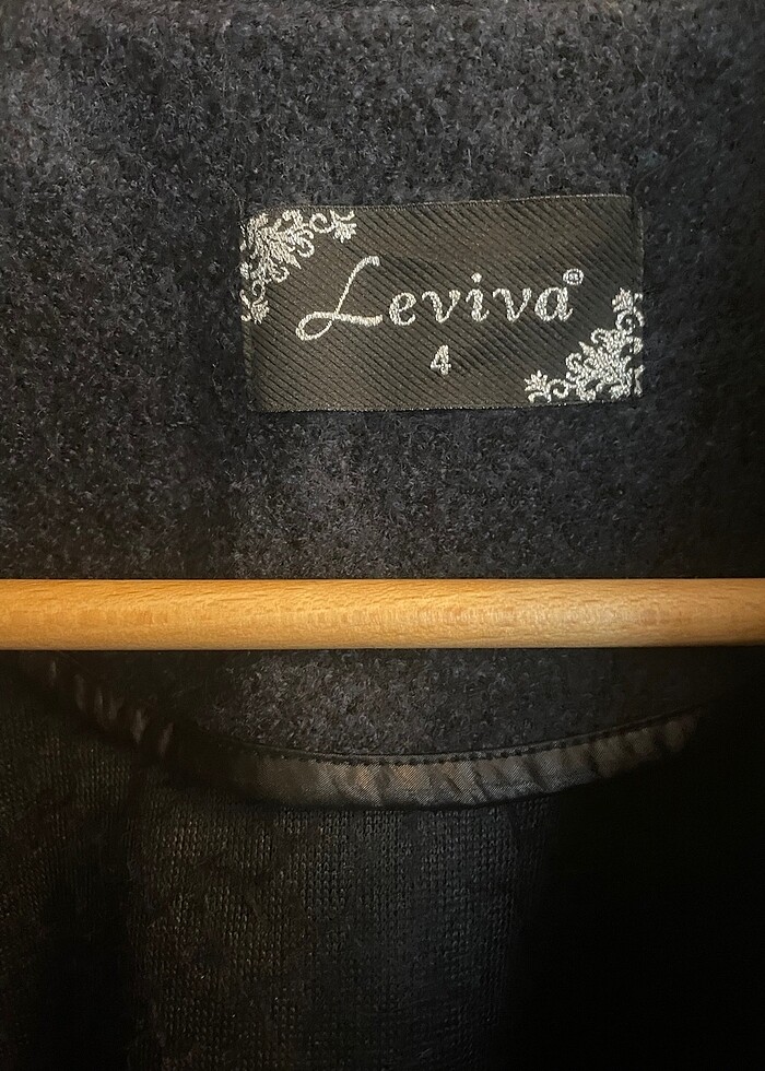 Buklet Kumaş Oversize Kaban - Görsel 4