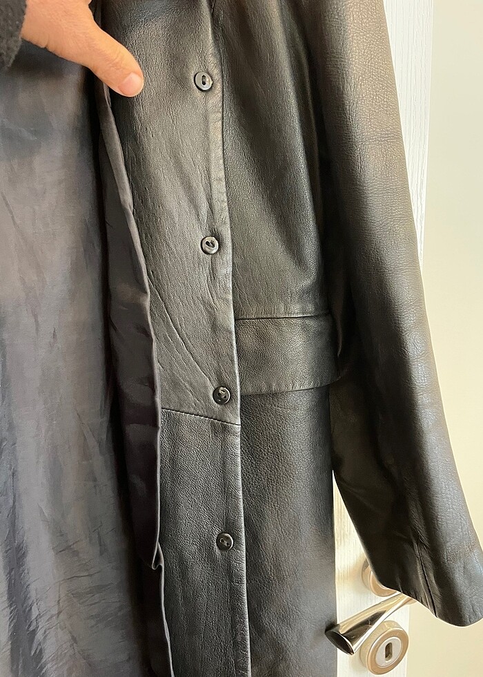 Kuzu Derisi Midi Kaban - Görsel 4