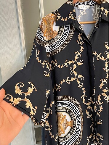 Viskon Salaş Gömlek - Görsel 3