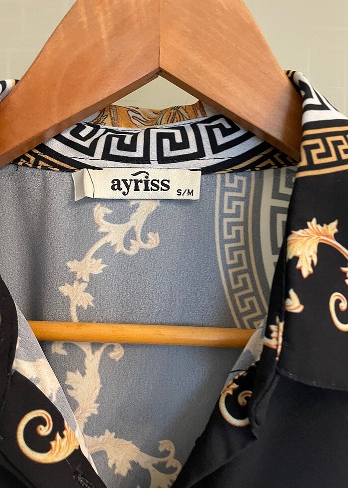 Viskon Salaş Gömlek - Görsel 4