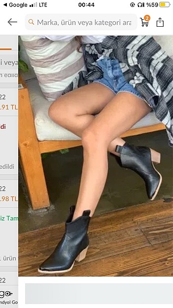 Kadın kovboy botu