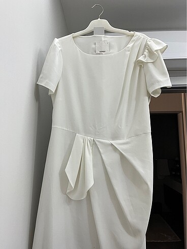 Roman gipsy beyaz elbise