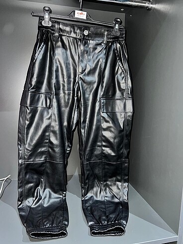 bershka deri pantolon