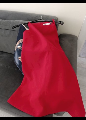 zara Kırmızı mini elbise