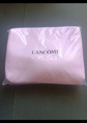 lancome Pembe Makyaj Çantası