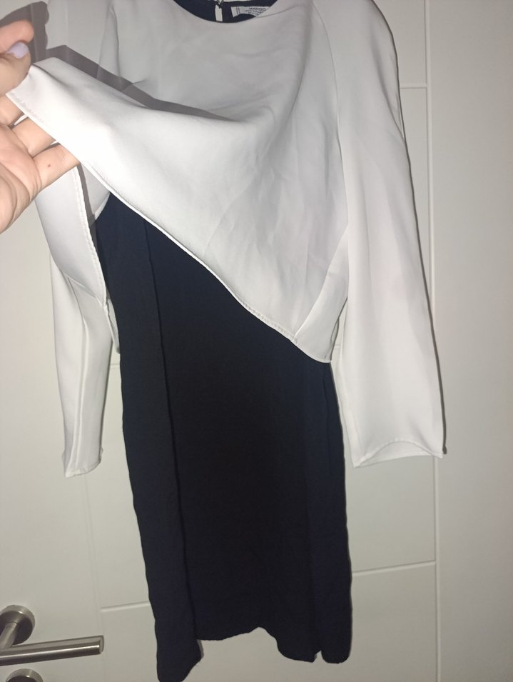 mango ofis özel gün stili elbise - Görsel 3