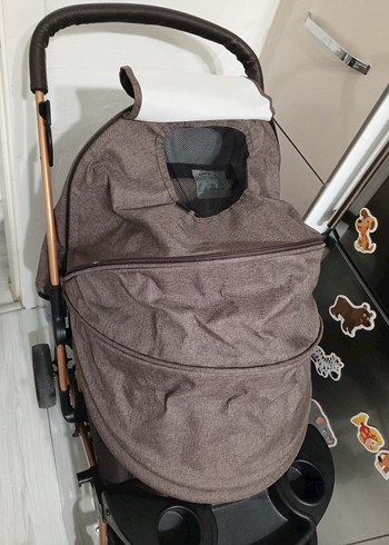 15-36 kg Beden Kahverengi Bebek Arabası