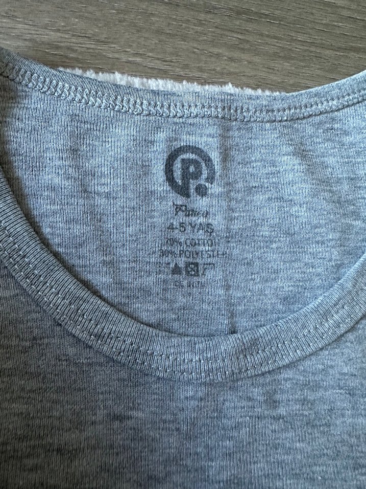 Gri + mavi Çocuk Atlet - Görsel 3