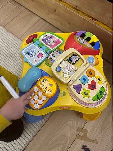 Fisher Price aktivite masası, müzikli, ışıklı, Türkçe+İngilizce