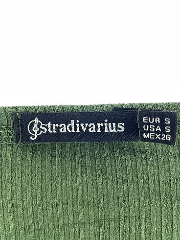 s Beden yeşil Renk Stradivarius Bluz %70 İndirimli.