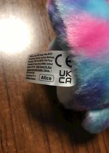 Beden Pastel Renkli Peluş Unicorn Oyuncak