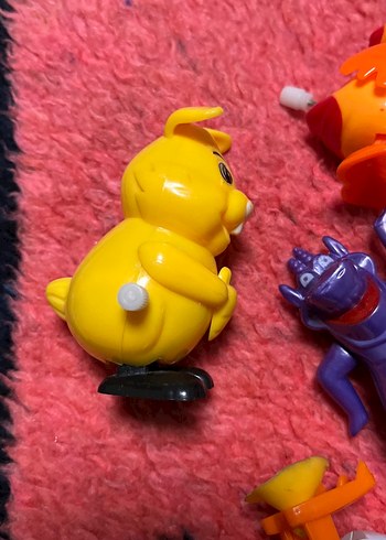 Renkli Kurmalı Hayvan ve Araç Oyuncakları - Görsel 2