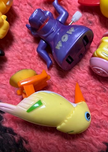 Renkli Kurmalı Hayvan ve Araç Oyuncakları - Görsel 3