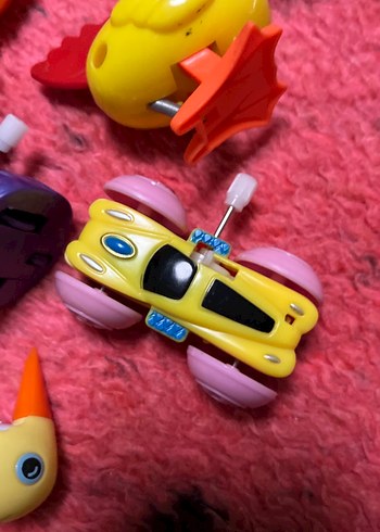 Renkli Kurmalı Hayvan ve Araç Oyuncakları - Görsel 6