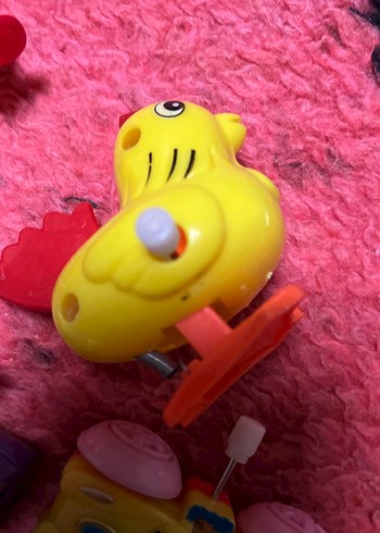 Renkli Kurmalı Hayvan ve Araç Oyuncakları - Görsel 5