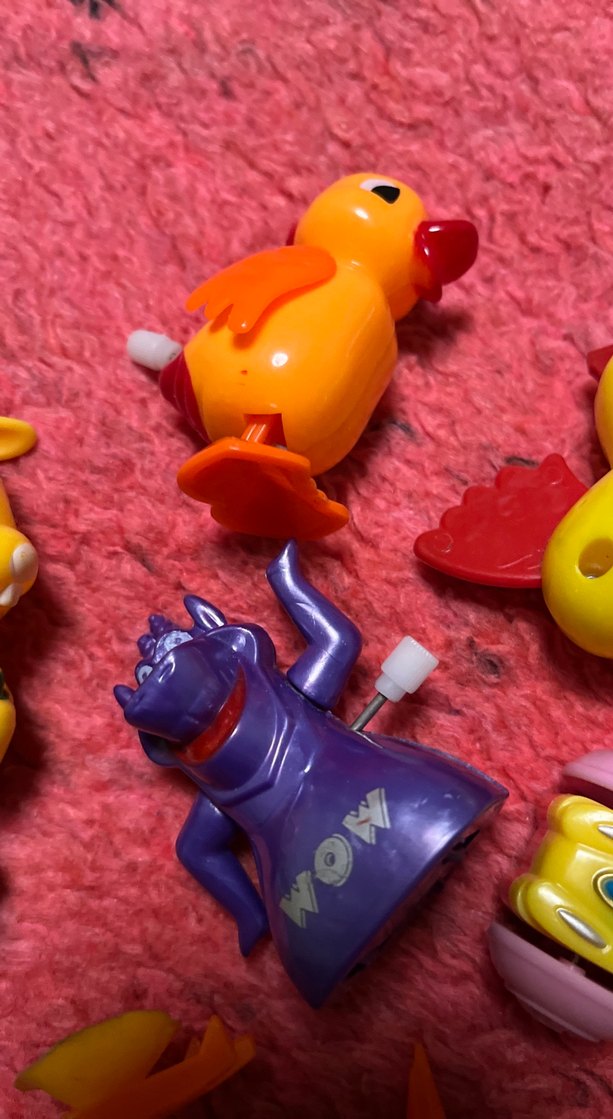 Renkli Kurmalı Hayvan ve Araç Oyuncakları - Görsel 4