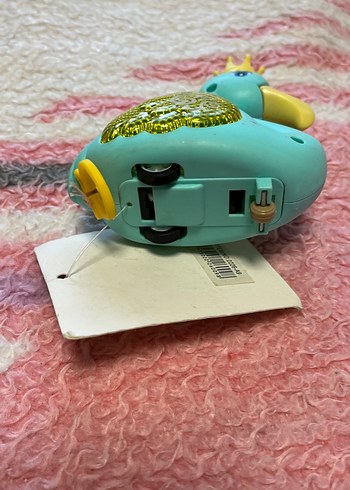 Turkuaz Renkli Taçlı Kuğu oyuncağı - Görsel 3