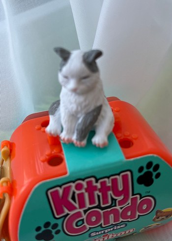 Gri Kitty Condo Kedi ve pet evi - Görsel 2