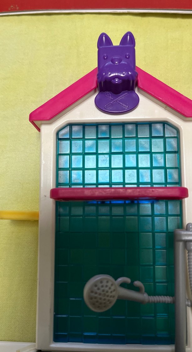 Renkli Barbie Oyuncak Duş ve Dolap Seti - Görsel 2