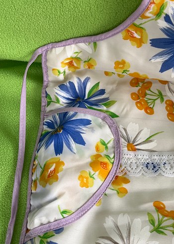 Renkli Baskılı Mutfak Önlüğü - Görsel 4